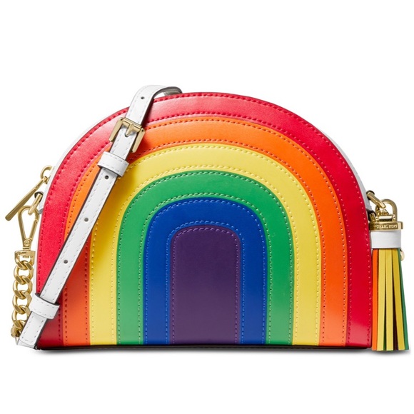 mk rainbow purse
